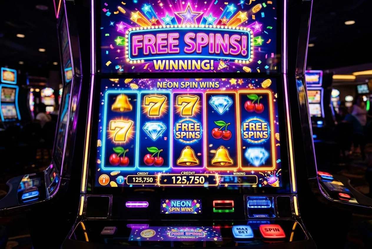 Free spins artwork